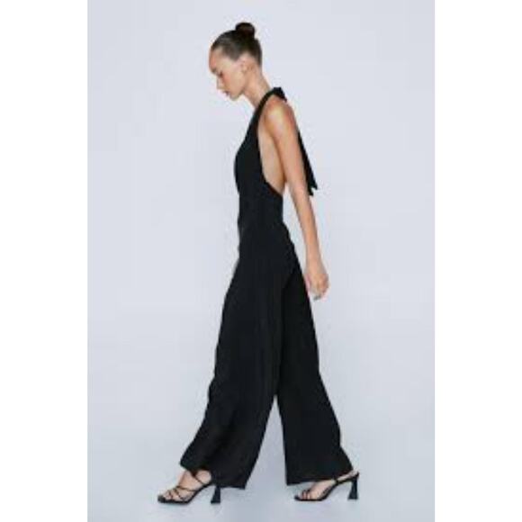 Plunging Jumpsuit - Picture 1 of 3